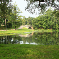 Дворцовый парк. Белое озеро.