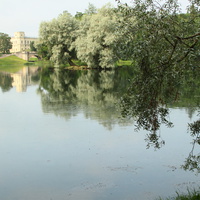 Дворцовый парк. Белое озеро.