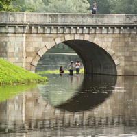 Дворцовый парк. Карпин мост.