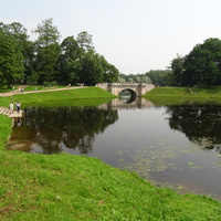 Дворцовый парк. Карпин мост.