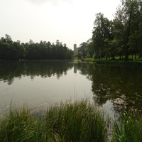 Дворцовый парк. Серебряное озеро.