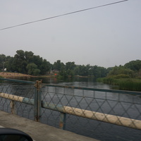 Река Урал.Нижний мост.