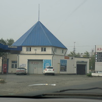 На Орском шоссе.