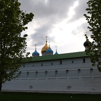 Северная стена Новоспасского монастыря