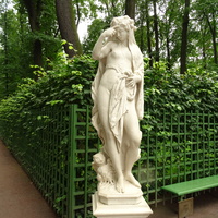 Летний сад. Скульптура "Ночь".