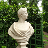 Летний сад. Скульптура "Юлий цезарь".