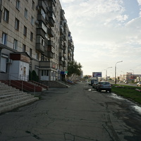 На проспекте Ленина.