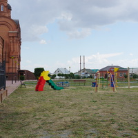 Детская площадка при Соборе.