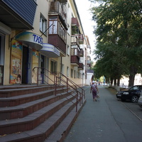 На улице Краматорской.