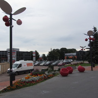 Йыхви, на центральной площади