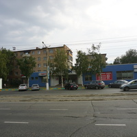 На проспекте Ленина.