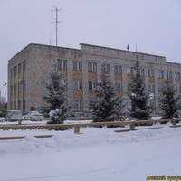 Каратузское, ул.Советская, администрация, 2013г.