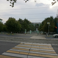 На проспекте Ленина.