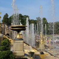 Большой фонтанный каскад