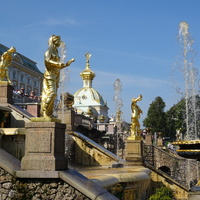 Большой фонтанный каскад