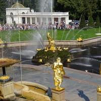 Большой фонтанный каскад