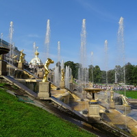 Большой фонтанный каскад