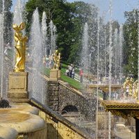 Большой фонтанный каскад