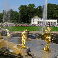 Большой фонтанный каскад