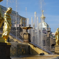 Большой фонтанный каскад