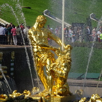 Большой фонтанный каскад