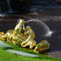 Большой фонтанный каскад