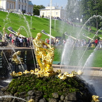 Большой фонтанный каскад