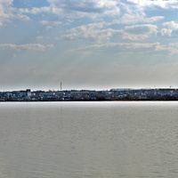 Вид на Дюртюли, с реки Белой