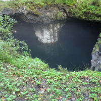 Горный парк "Рускеала". Подземное озеро.
