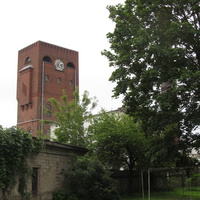 водонапорная башня 1875 с курантами