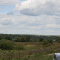 Река Ока, вид на Белопесоцкий монастырь