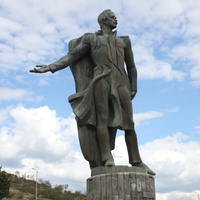 Мцхета. Памятник М.Лермонтову.