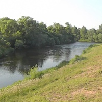 Река Анжа, деревня Междуречка
