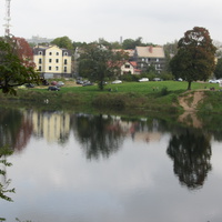 Гатчина, черное озеро