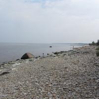 берег Финского залива в Силламяэ