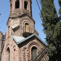 Тбилиси. Пантеон на горе Мтацминда. Преображенская церковь.
