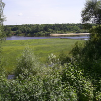Воскресенское - Вид на реку Ветлуга с набережной поселка