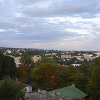 Вид на Кисловодск из пятиэтажки на ул. Клары Цеткин