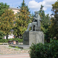 Тверская площадь. Памятник Салтыкову-Щедрину.