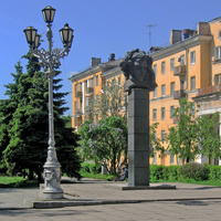 Театральный проезд. Памятник А.С. Пушкину. 1972 г.