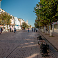 Улица Трехсвятская.