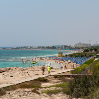Айя Напа. Пляж Крио Неро.