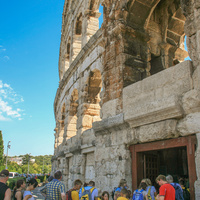 Пула. Римский амфитеатр.