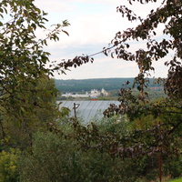 Кашира, вид на Белопесоцкиймонастырь