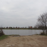 Вид на посёлок Краснофарфорный из Грузино