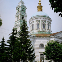 Рыльск. Кафедральный собор Покрова Пресвятой Богородицы (Покровский собор). 14 июля 2004 года