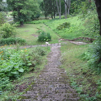 Тойла, Ору-парк. Пруды и ржавый источник