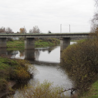 Любытино, река Мста, мост