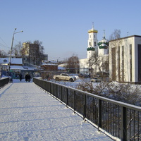 Н. Новгород - Пешеходный мост через Почаинский овраг