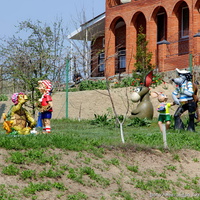 площадка мультипликационных героев